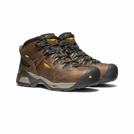 Keen - Men's Detroit Xt Waterproof Steel Toe Boots - Wide