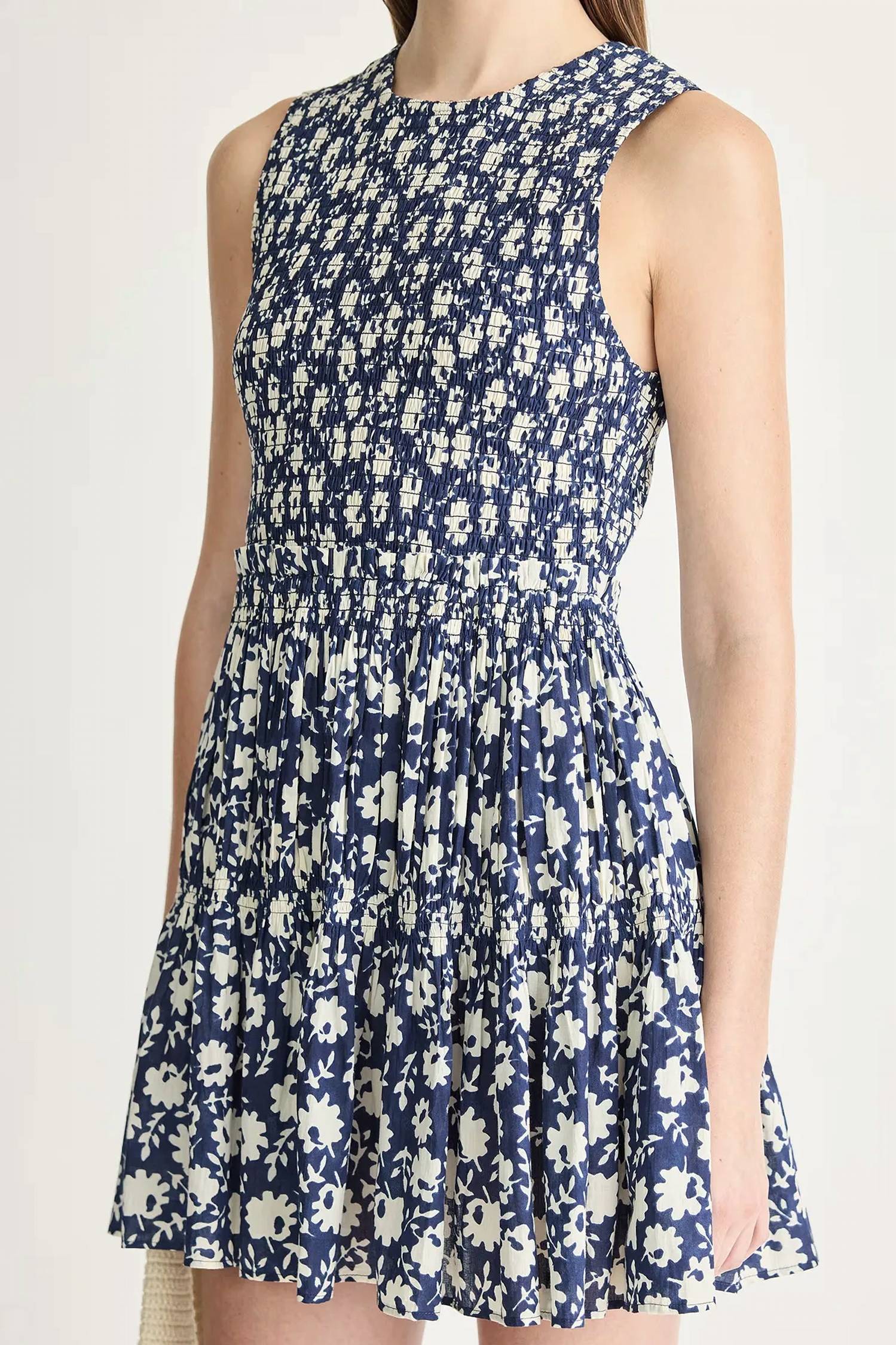 Apiece Apart - Lore Smocked Mini Dress