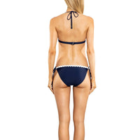 Shoshanna - Solid Scallop String Bikini Bottom