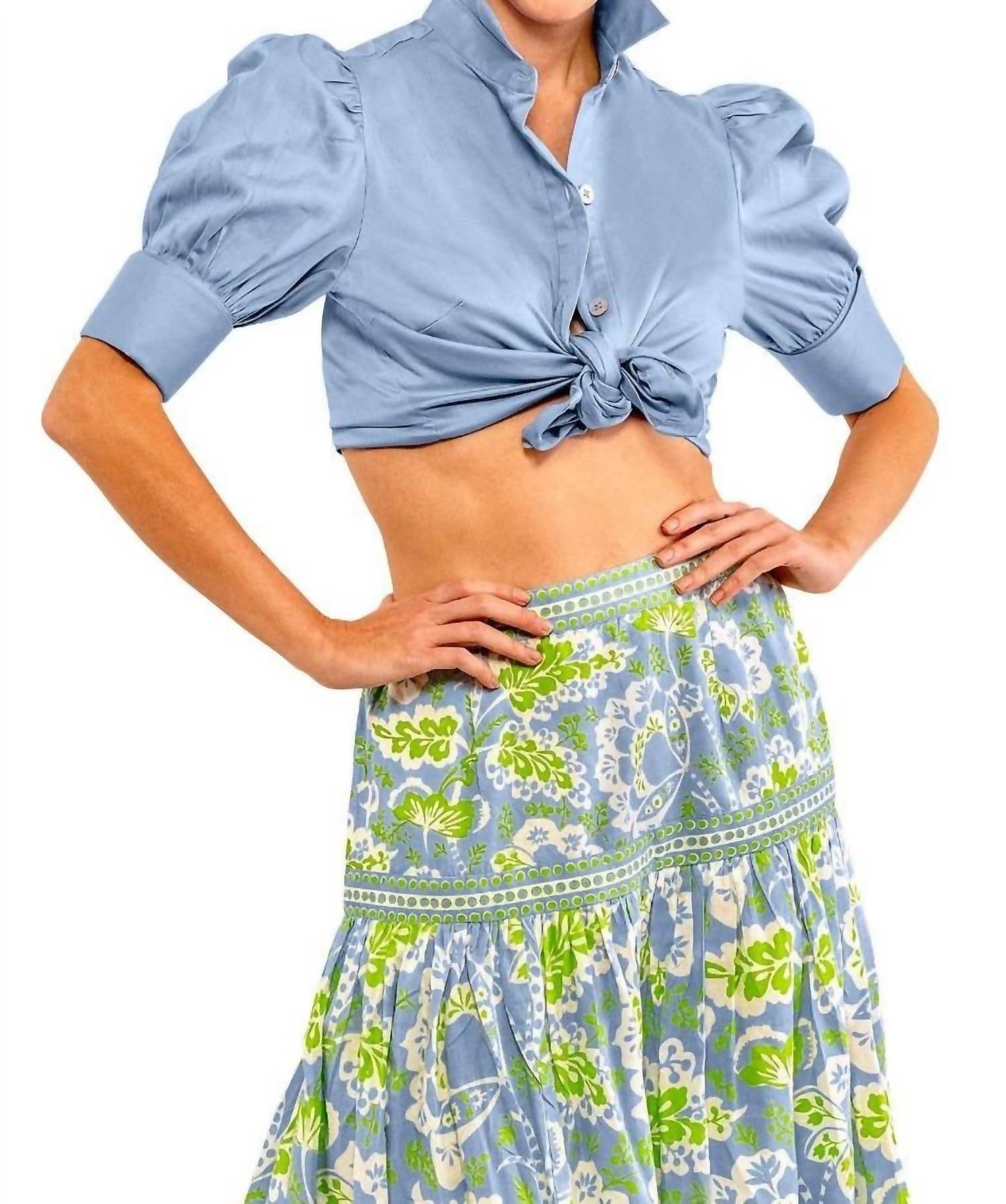 Gretchen Scott - Puff Sleeve Top