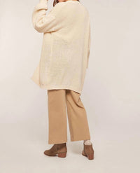 Tea N Rose - Chunky Long Oversized Cardigan