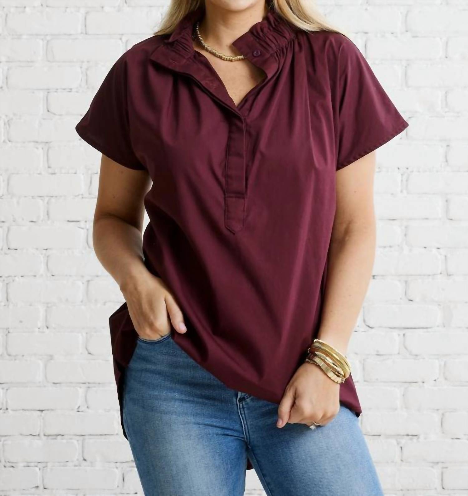 Caryn Lawn - Emily Top