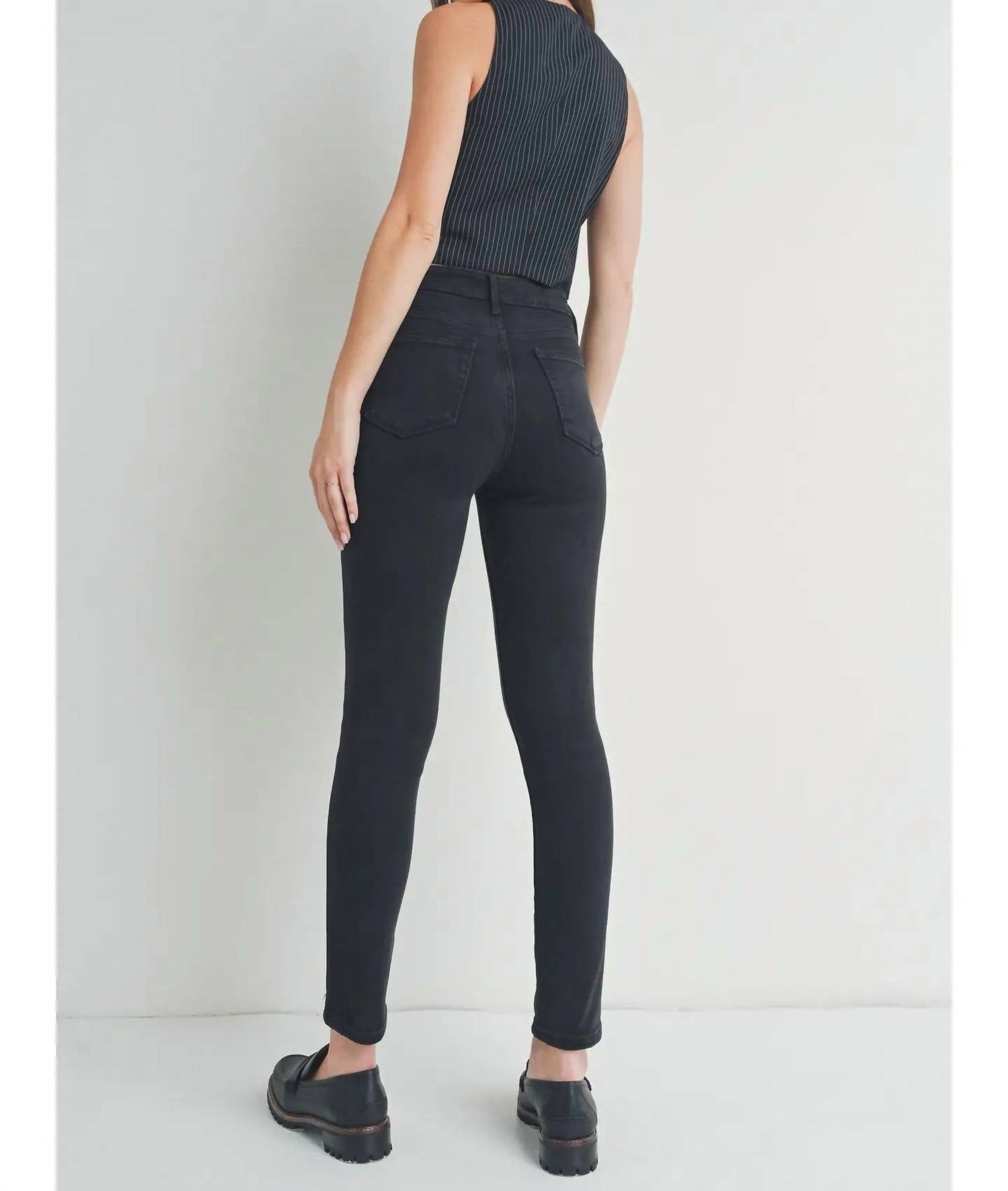 Just Usa - High-rise Skinny Jean