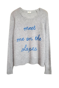 Golden Sun - Meet Me On The Slopes Cashmere Sweater