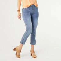Coco + Carmen - OMG Boyfriend Capri with Side Slit