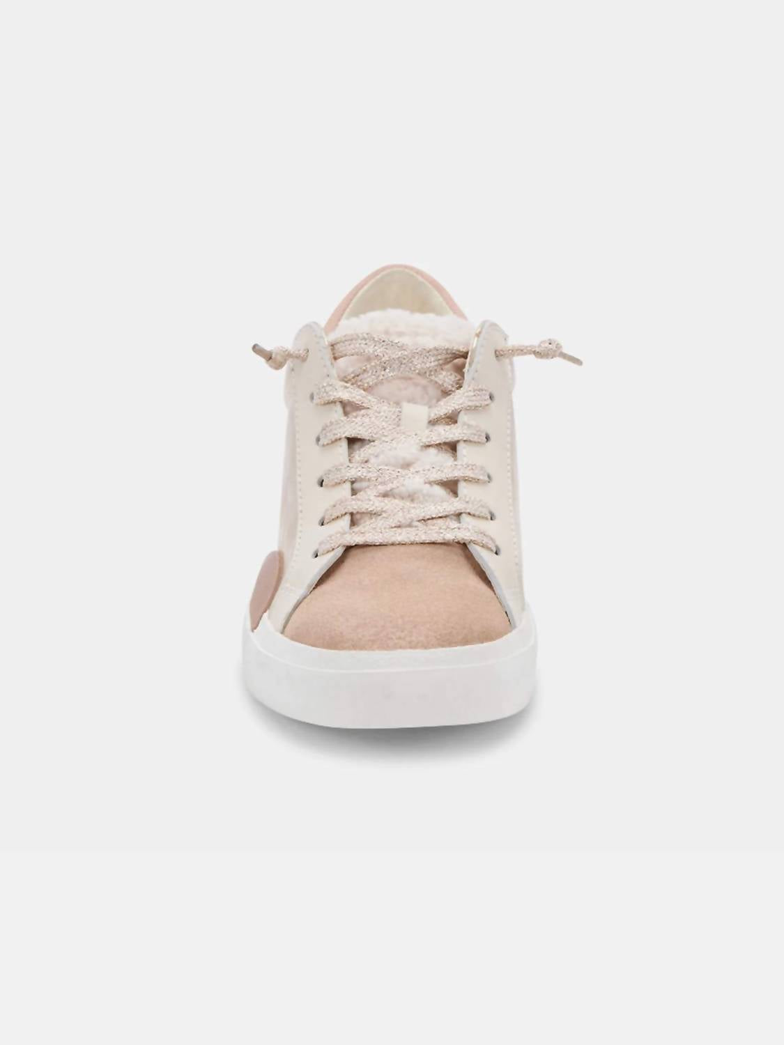 Dolce Vita Women's Zina Plush Sneaker in gold - women's sneaker - view 5