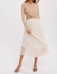 Bluivy - Tulle Midi Skirt