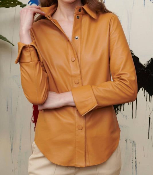 Jakett - Sylvie Vintage Leather Blouse