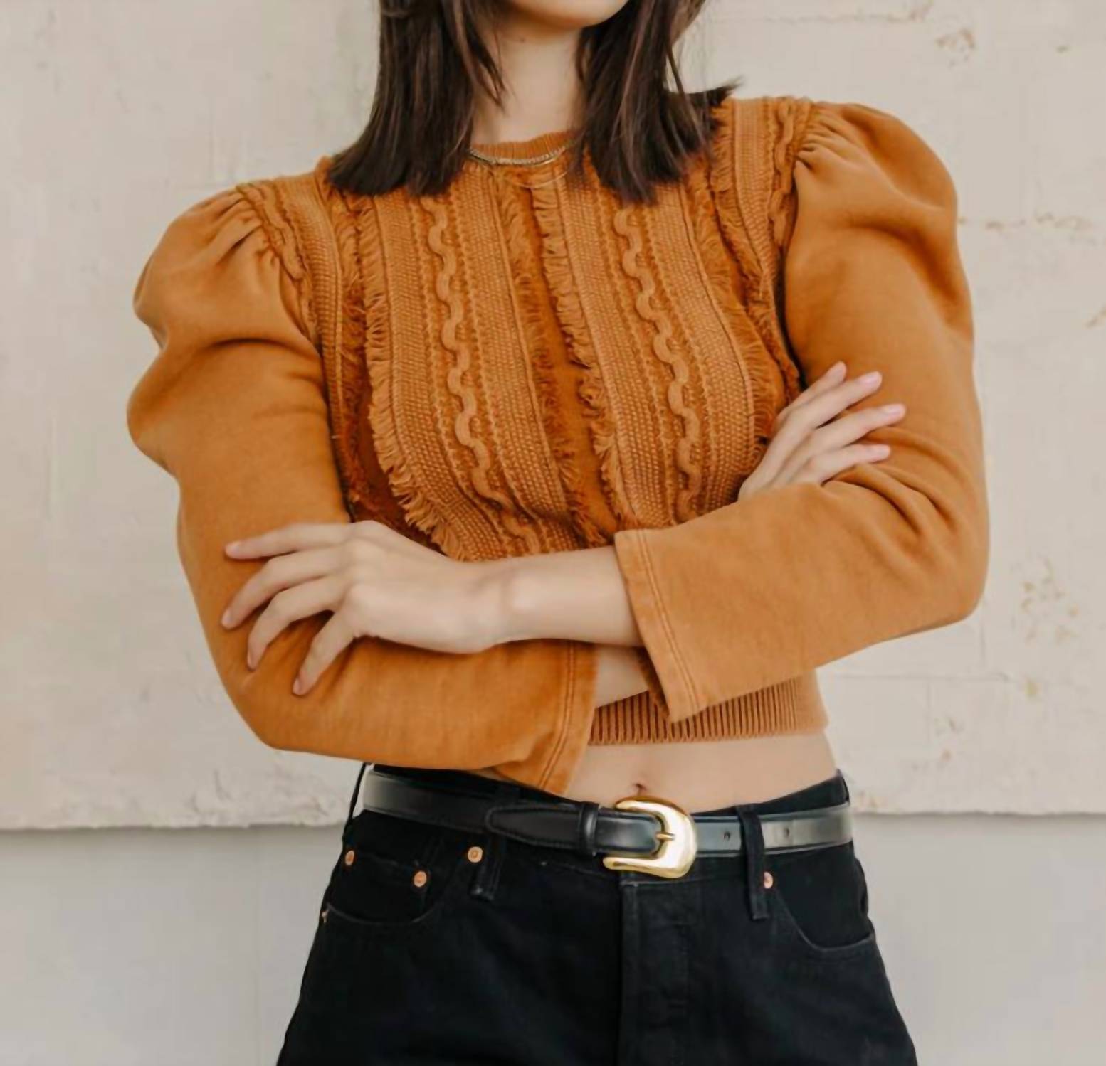 Love The Label - Liv Knit Pullover Top