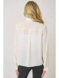 Mystree - Diana Detachable Tie Neck Blouse
