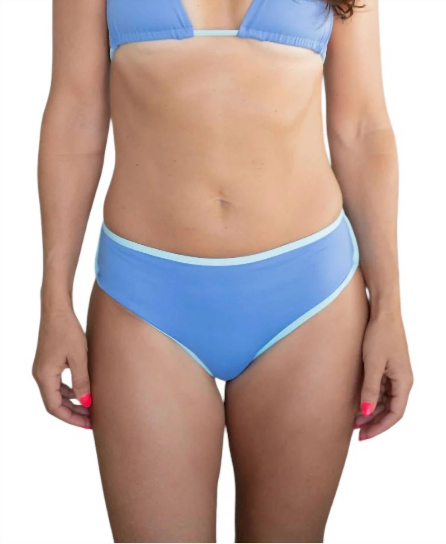 Vanhope Jen Swim Bottoms in indigo blue - women's swimwear