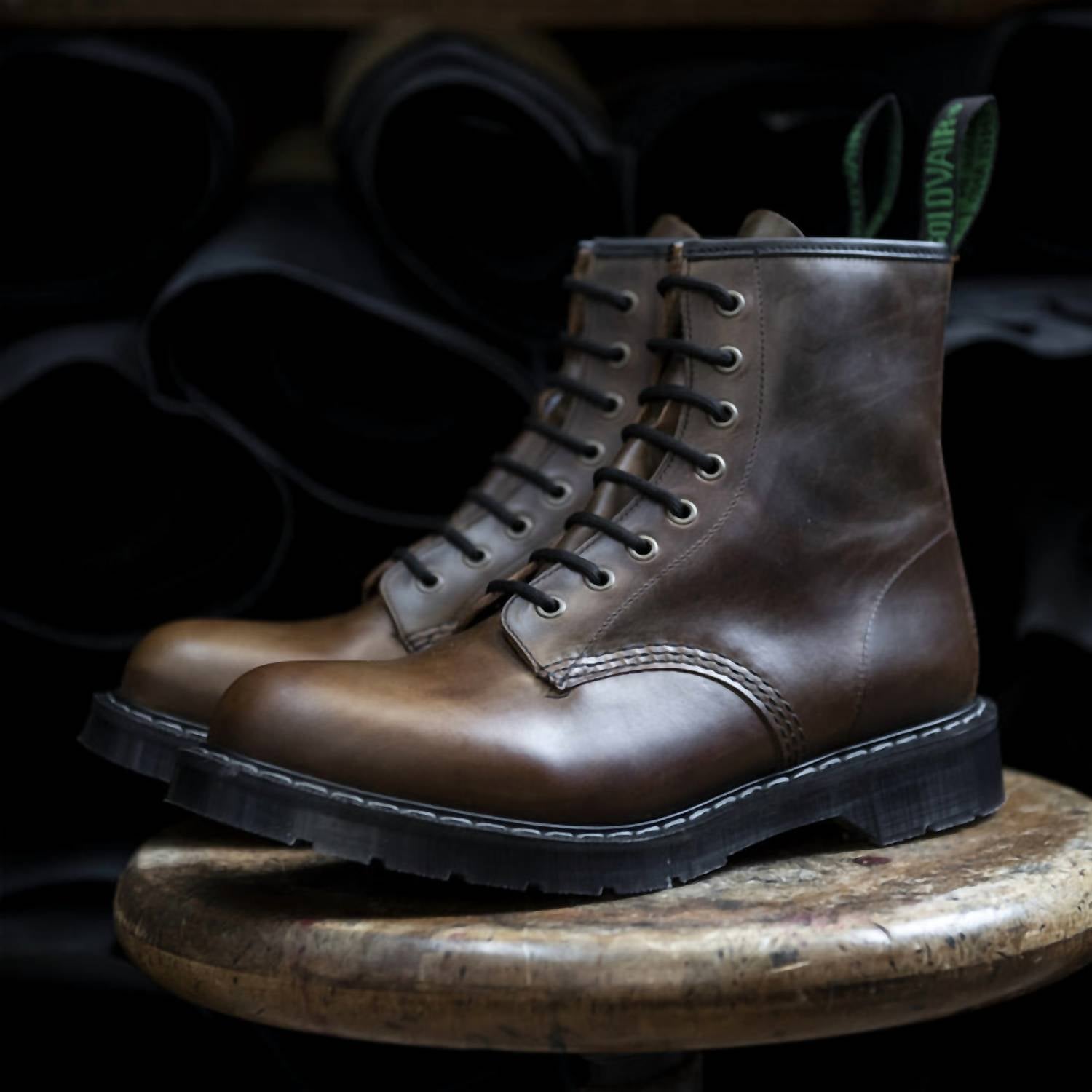 Solovair - Men's 8 Eye Derby Boots