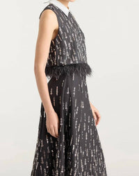 Cinq A Sept - Selene Button Closure Top
