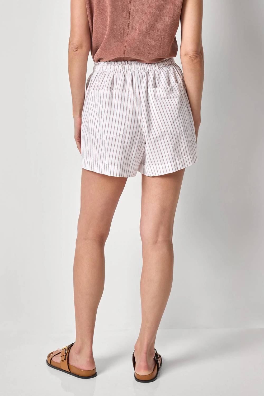 Lilla P - Striped Drawstring Short