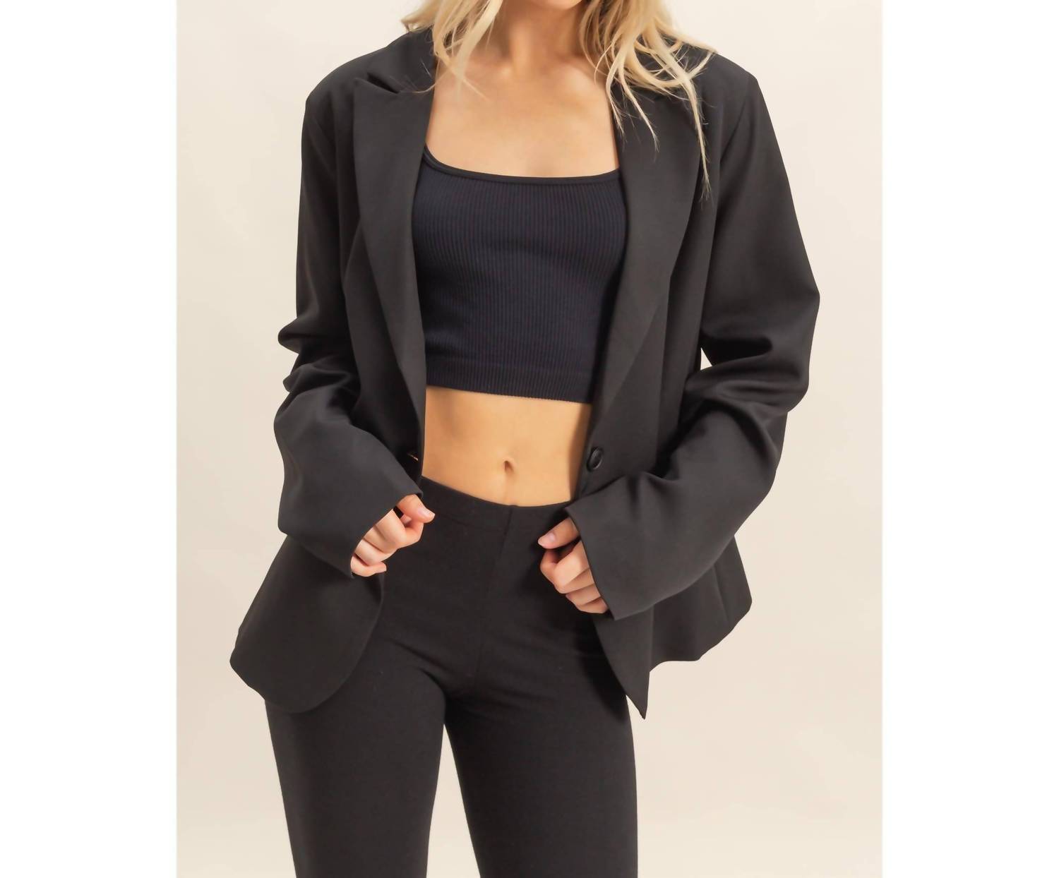 Hyfve - Single Button Blazer