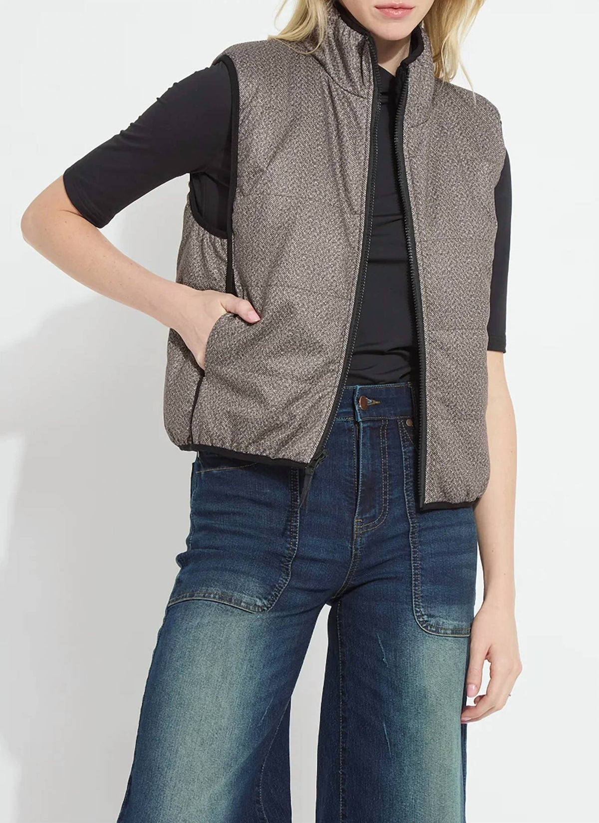Lysse - Rowyn Reversible Sleeveless Puffer Vest