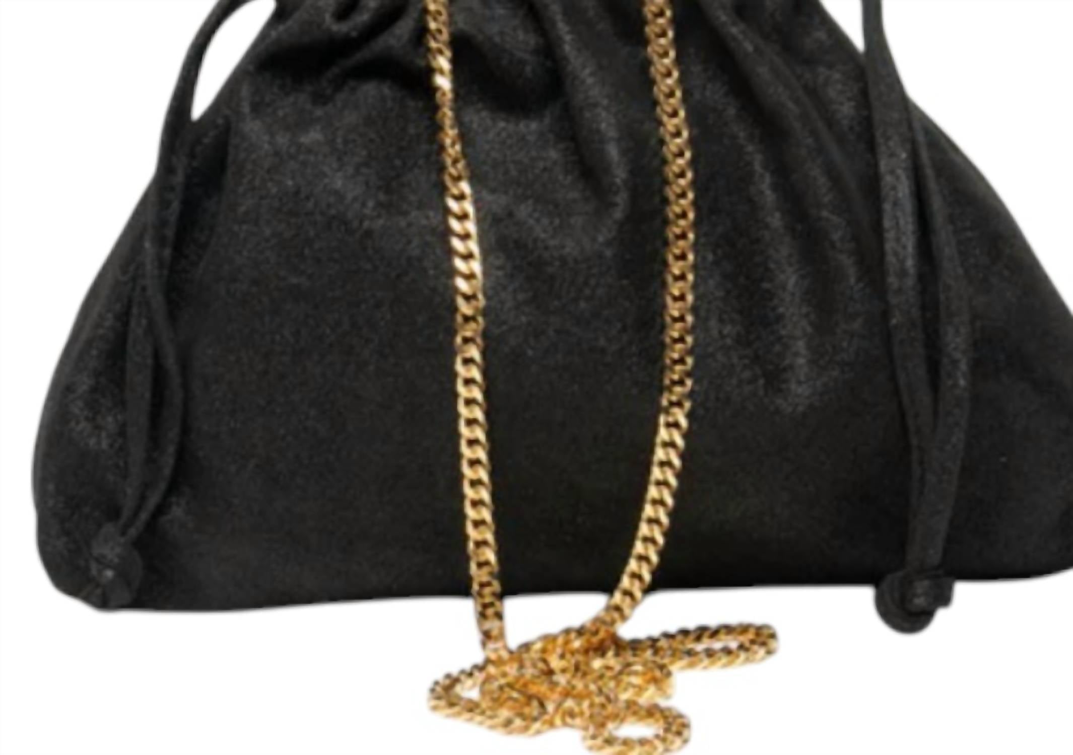Laggo - Women's Mini Lucky Drawstring Clutch Bag