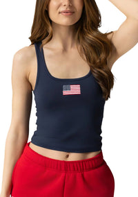 The Happy Camp3R - Flag May Tank Top