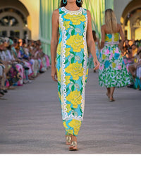 Lilly Pulitzer - Lotta Stretch Maxi Shift Dress