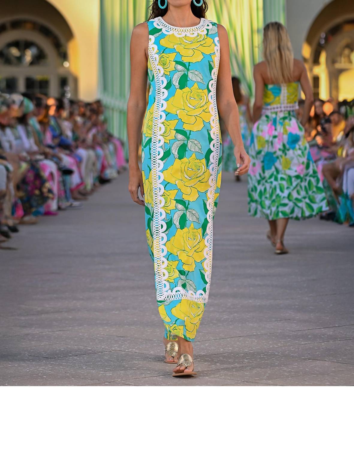 Lilly Pulitzer - Lotta Stretch Maxi Shift Dress