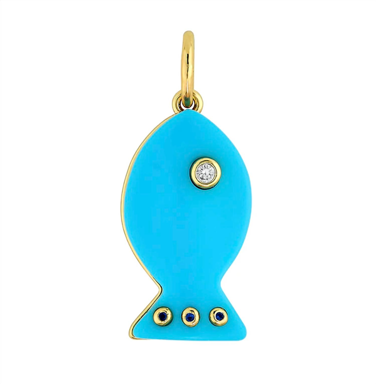 Asha - Madaket Fish Charm