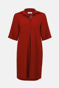 Joseph Ribkoff - Women's Eggshell Straight Shirt Dress