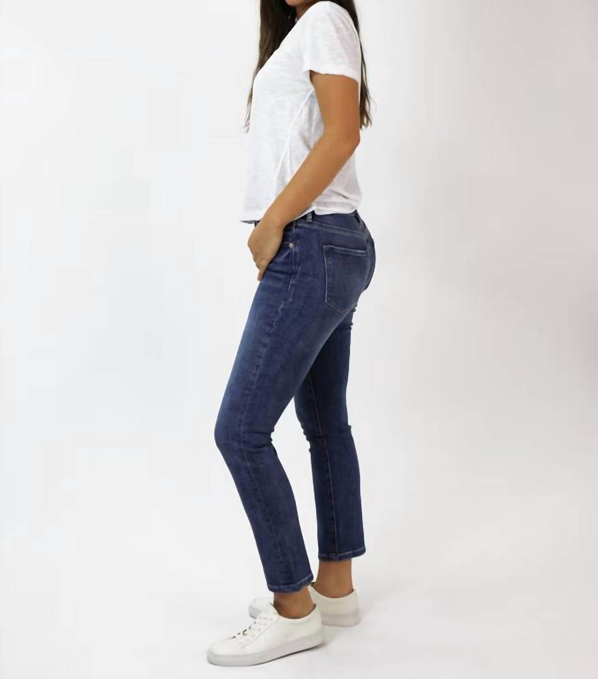 Dear John Denim - Blaire Mid-Rise Slim Straight Jeans