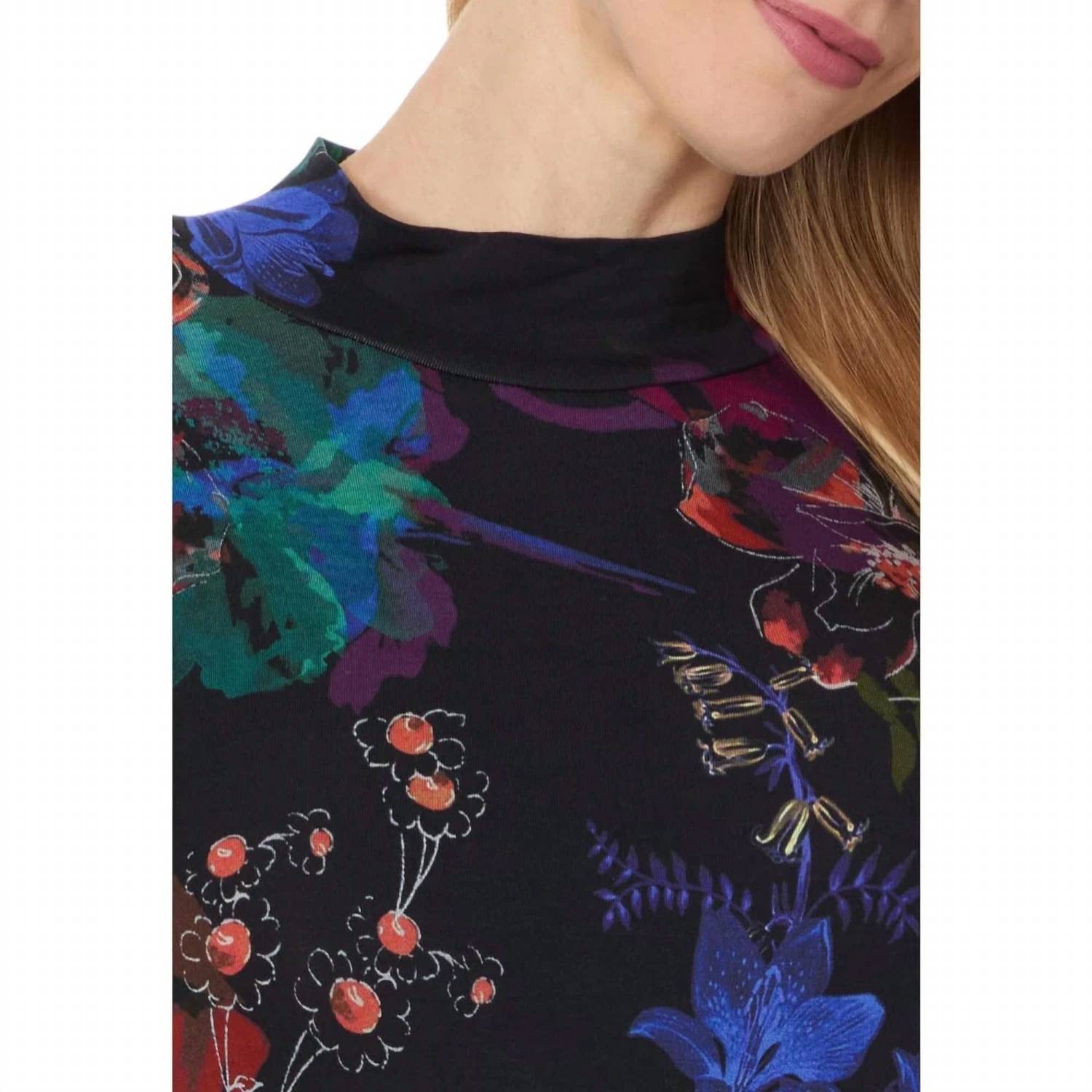 Johnny Was - The Janie Favorite Seamed Mock Neck Dress