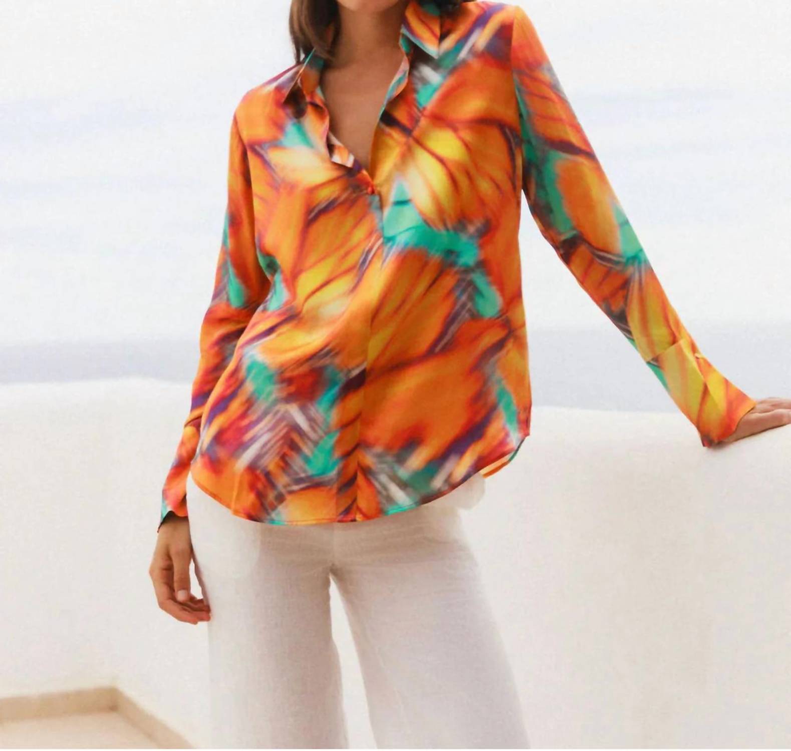 Catherine Gee - Daria French Cuff Blouse