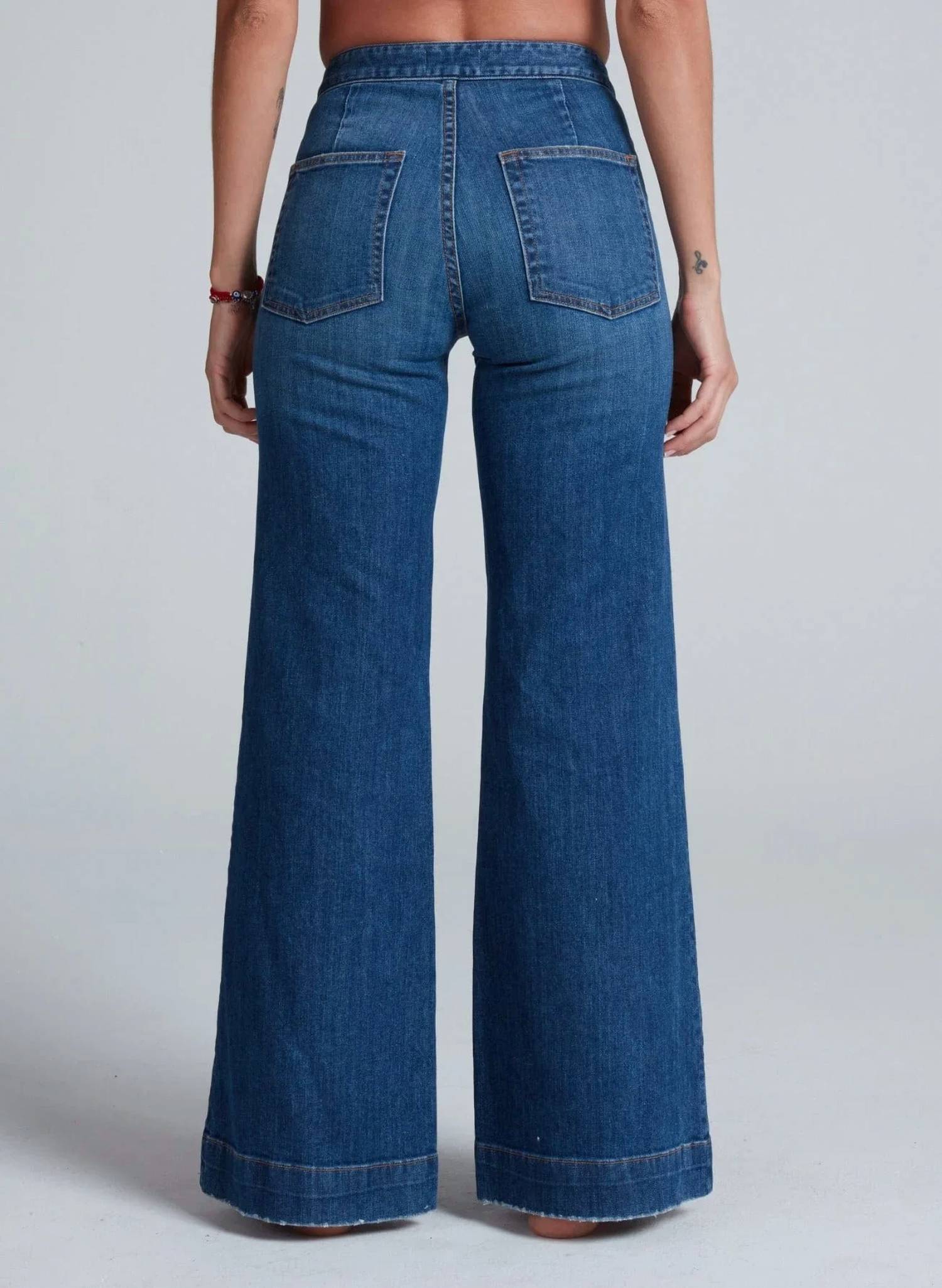 Askk Ny - Brickhouse Wide Leg Jeans