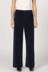 DEAR JOHN DENIM Audrey High Rise Wide Leg Pants in black - women's jeans