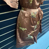 ee:some Women's Shirt Romper in animal print - women's pants - detail view
