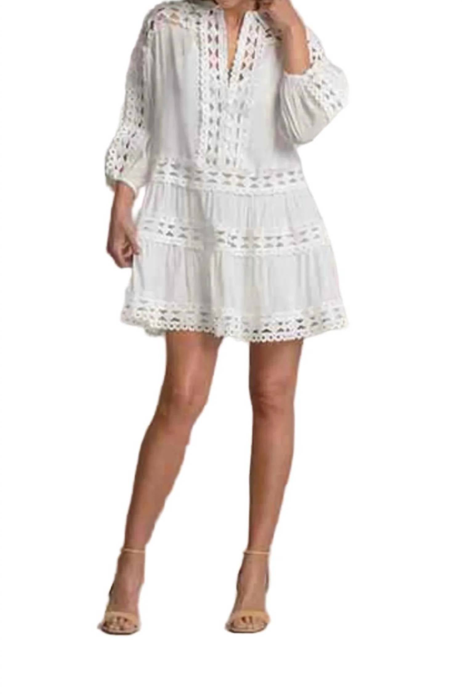 Elan - Collard Mini Dress