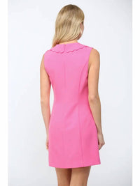 Fate - Women's Scalloped Peter Pan Collar Dress