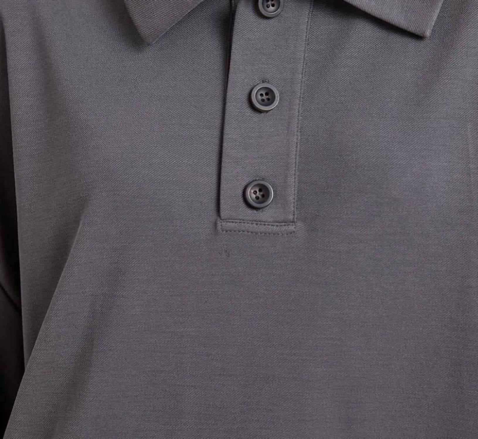 STRETCH-MODAL JERSEY POLO SHIRT