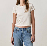 Nsf - Tara Fitted Shrunken Crew T-shirt
