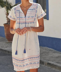 M.A.B.E. - Elsa Embroidered Sundress