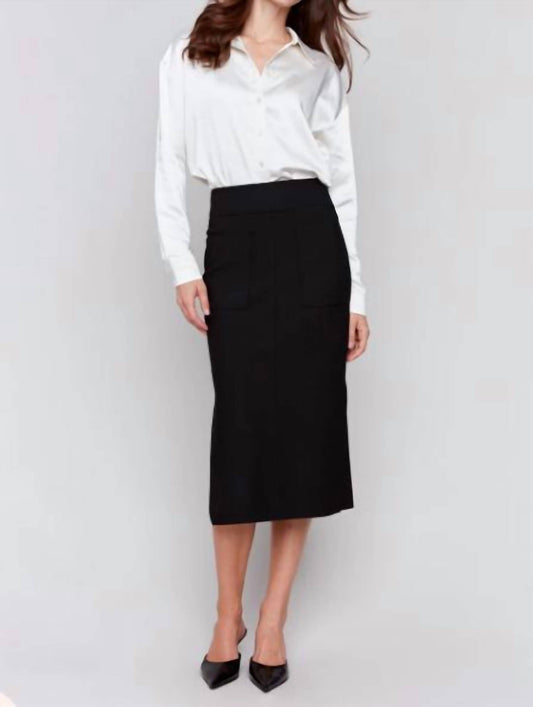 Charlie B - Brave Crepe Midi Skirt