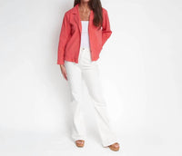 Elsie & Zoey - Billie Lightweight Button Up Jean Jacket