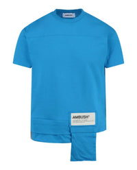 Ambush Men's Waist Pocket T-shirt in blue - men's t-shirt