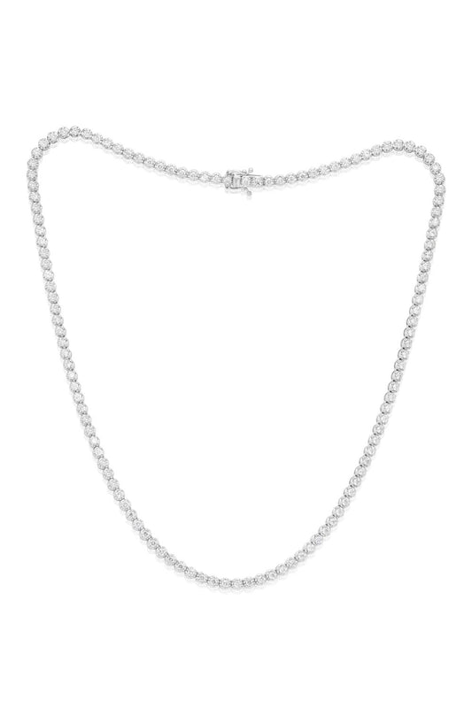 Diana M Jewels - 5.20 Cts Diamond Tennis Necklace