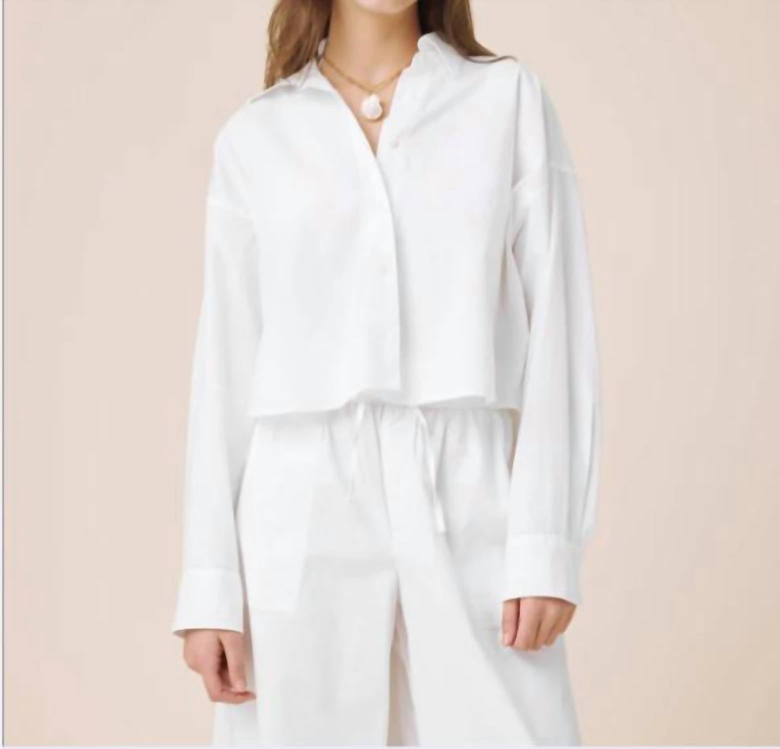 Splendid - Mallory Poplin Button Down Shirt