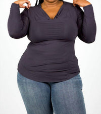 Capsule 121 - Borsen Long Sleeve Top - Plus