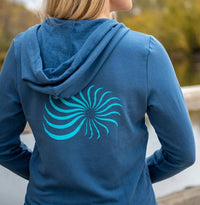 Line In The Sand - Afternoon Zip Long Sleeve Hoodie