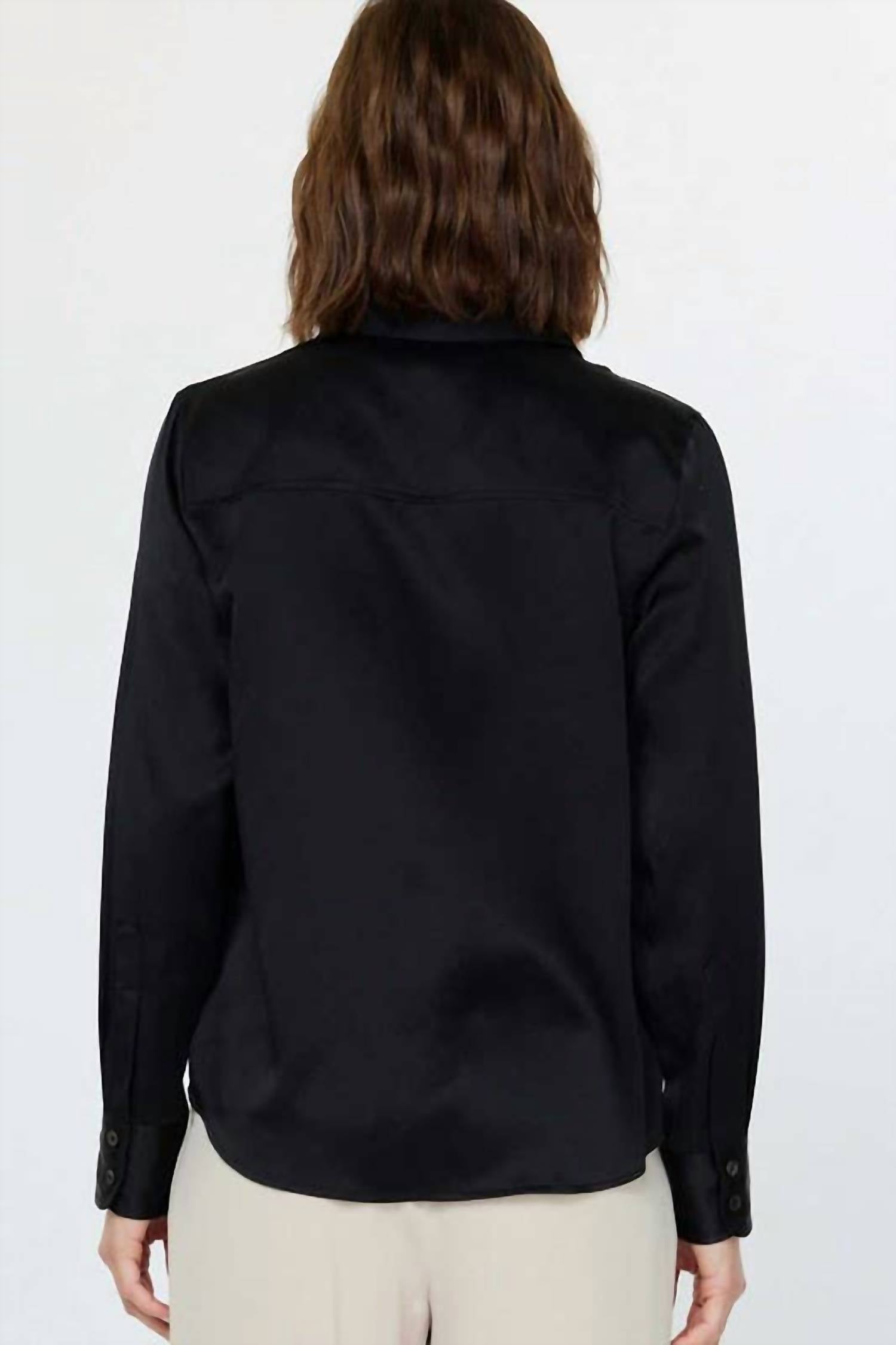 Current Air - Button Down Long Sleeve Blouse