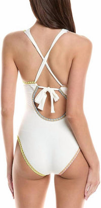 Pq Swim - Solange Ferrarini Crochet Trim One-piece