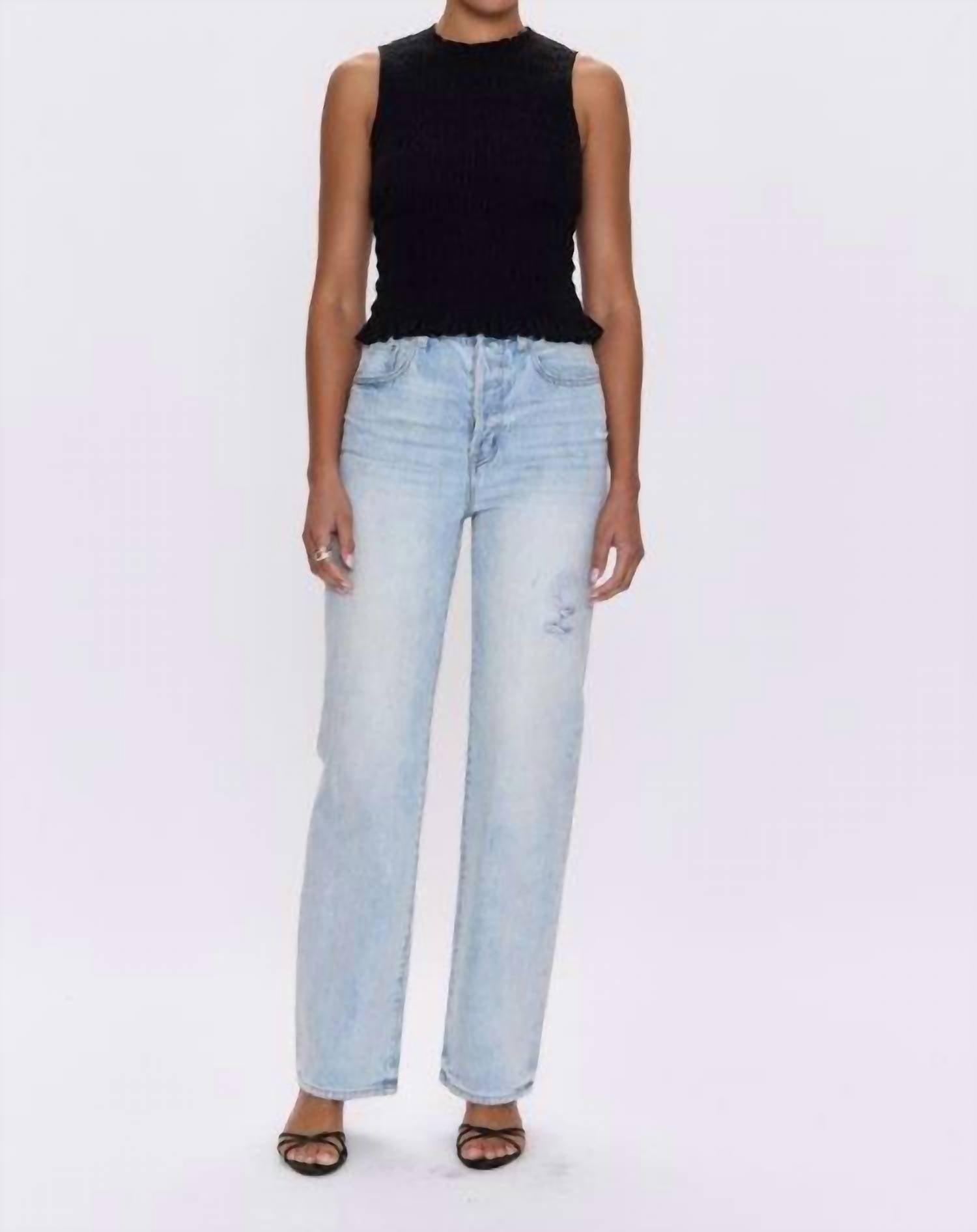 Pistola - Phoebe Smocked Tank Top