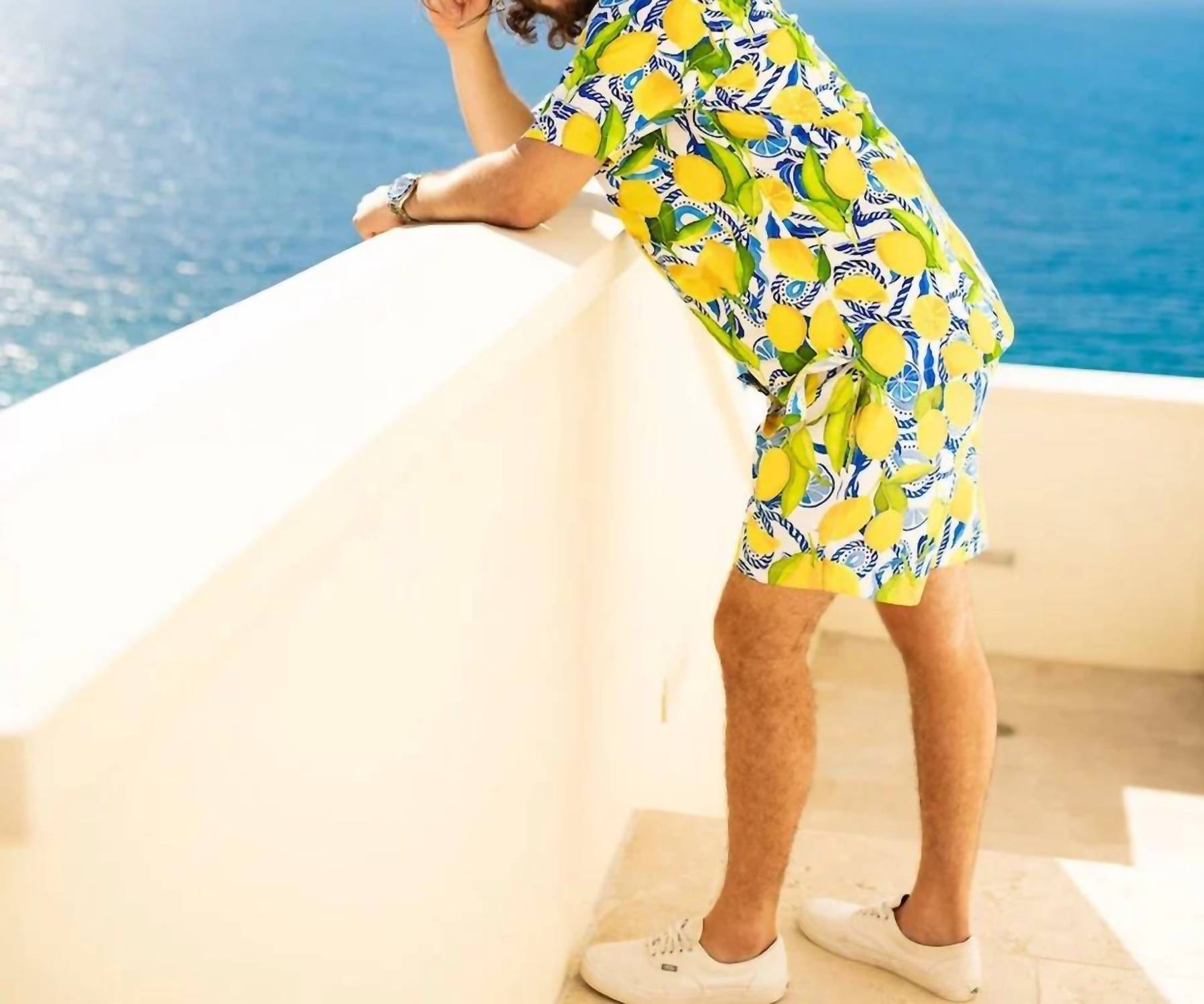 Kenny Flowers - The Bossitano Swim Trunks Short - 4.5"