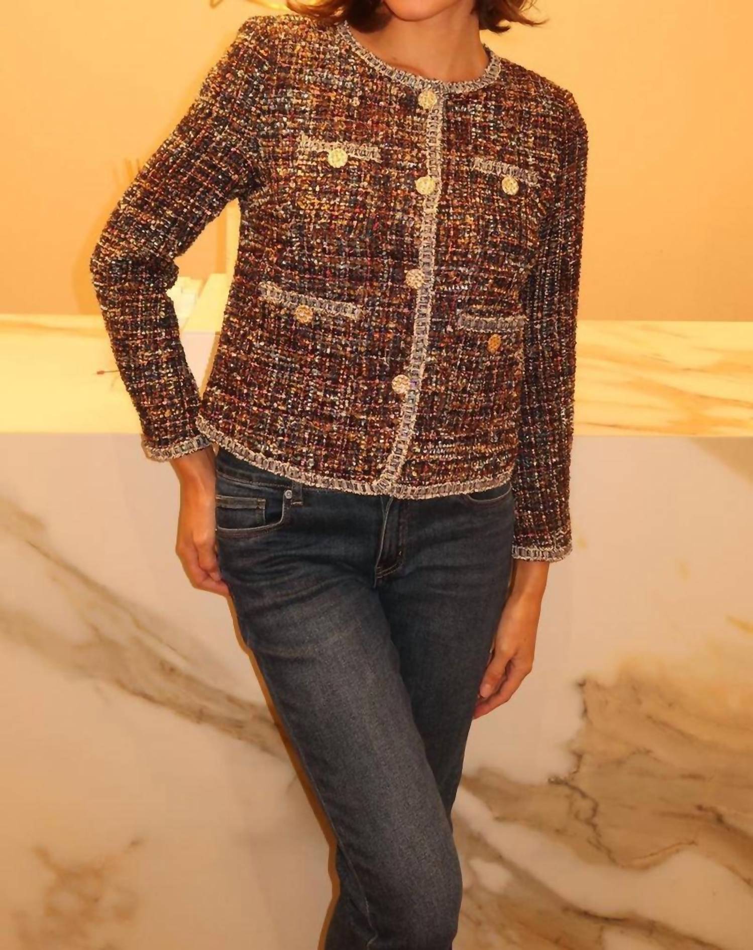 Leo Ugo - Buttons Tweed Jacket