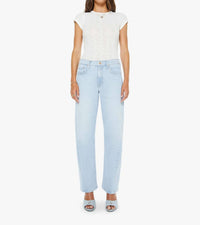 Mother - Mid Rise Half Pipe Hover Jean